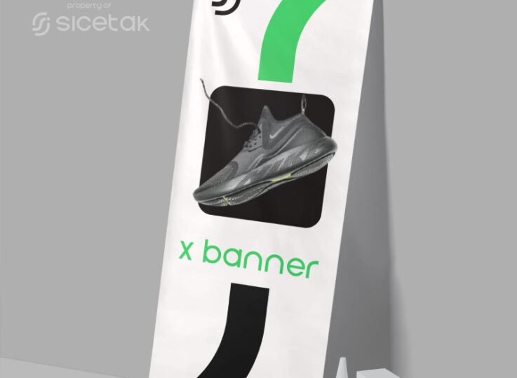 Cetak X banner
