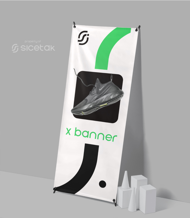 Cetak X banner