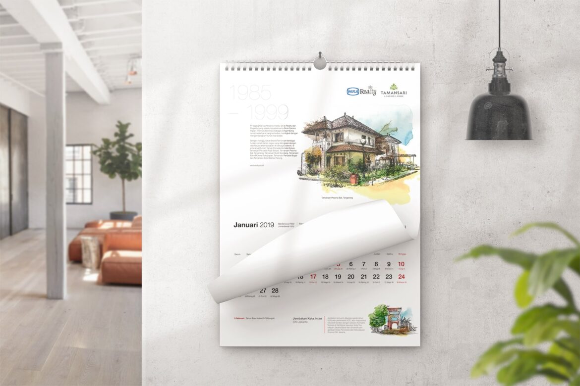 Kalender Dinding Perusahaan