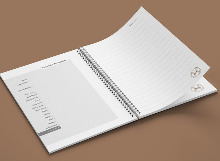 Mencetak notebook perusahaan