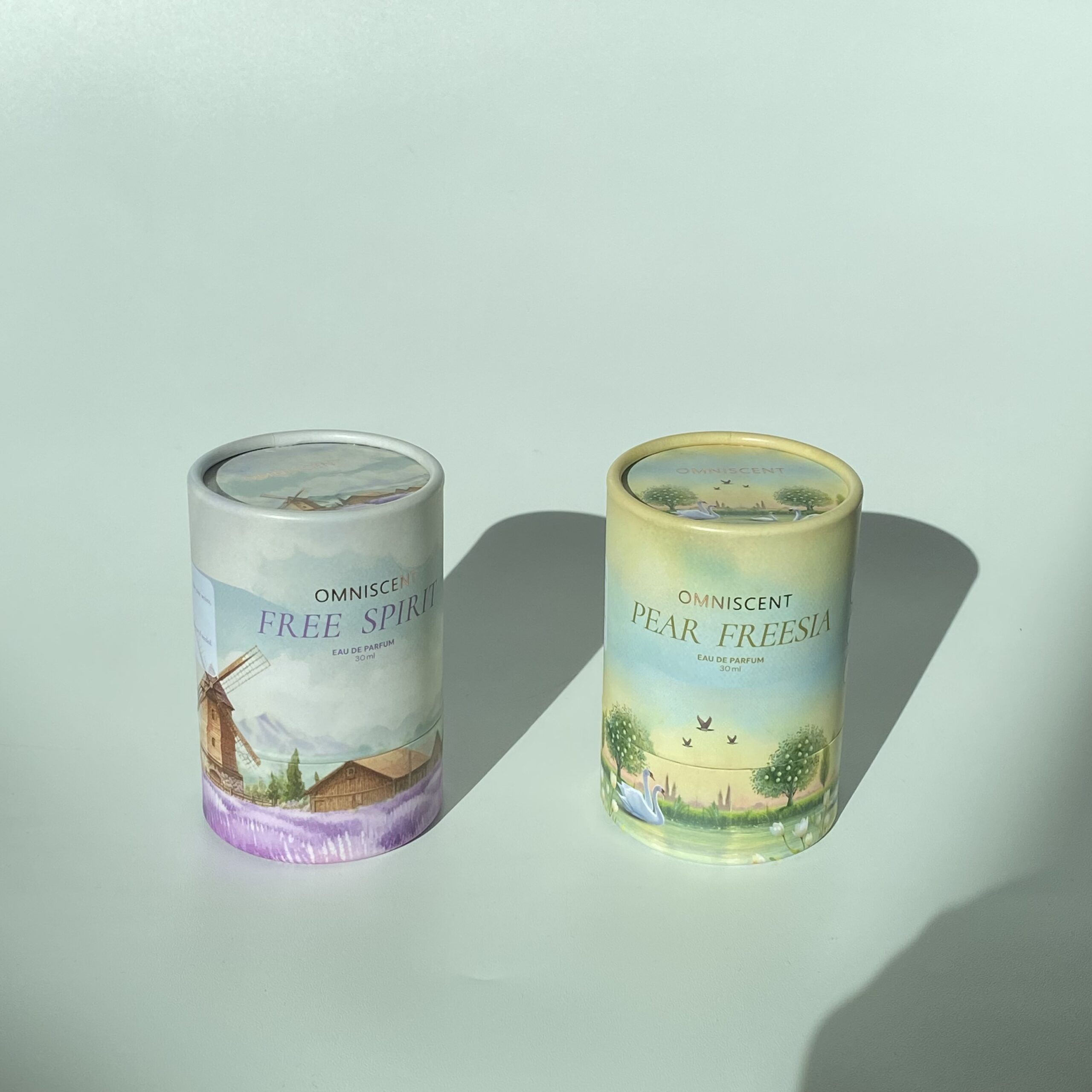 Custom perfume tube packaging manufactured by Sicetak